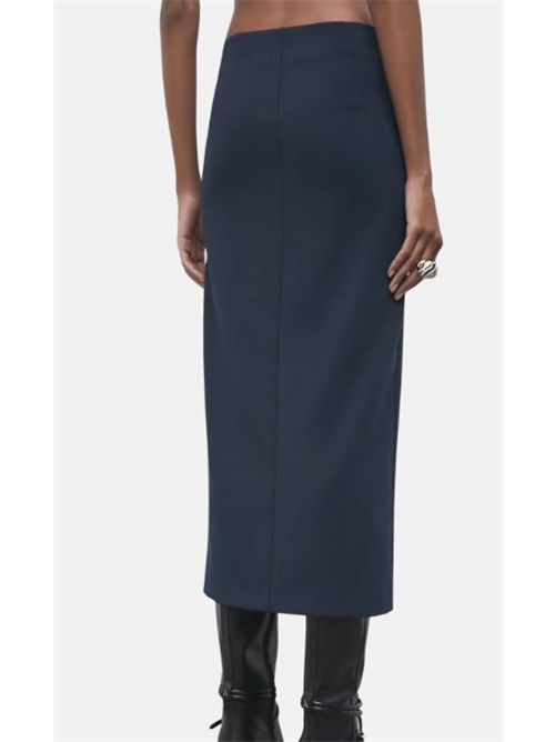 Gonna midi con bottoncini frontali Patrizia Pepe PATRIZIA PEPE | 2G0013-C0273CB23